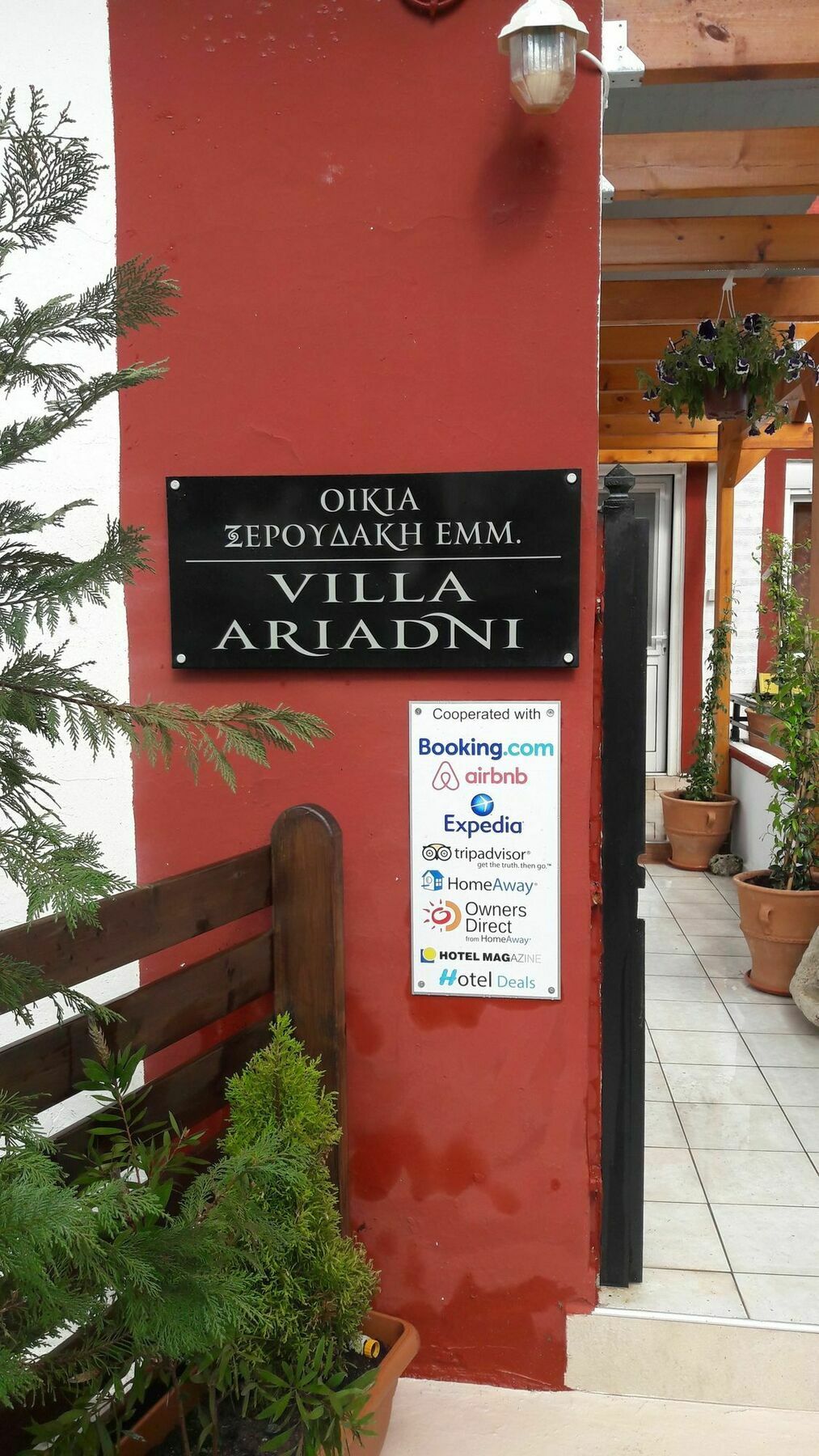 Villa Ariadni Sellía Buitenkant foto